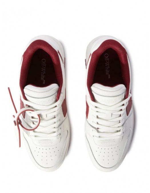 SNEAKERS OFF WHITE, Out Of Office, White Red - OWIA259F23LEA0020129