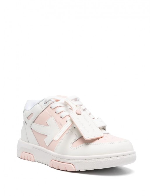 SNEAKERS OFF WHITE, Out Of Office, White/Pink - OWIA259F24LEA0043101