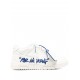 SNEAKERS OFF WHITE, Out Of Office, Electric Blue Details, Women, White - OWIA259F24LEA0060145