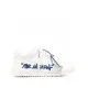 SNEAKERS OFF WHITE, Out Of Office, Electric Blue Details, Women, White - OWIA259F24LEA0060145