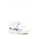 SNEAKERS OFF WHITE, Out Of Office, Electric Blue Details, Women, White - OWIA259F24LEA0060145