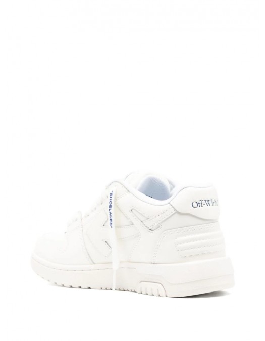 SNEAKERS OFF WHITE, Out Of Office, Electric Blue Details, Women, White - OWIA259F24LEA0060145