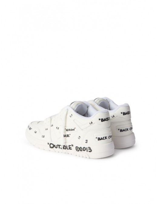 Sneakers OFF WHITE, Out Of Office Leather Sneakers - OWIA259F25LEA0070110