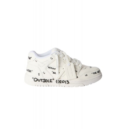 Sneakers OFF WHITE, Out Of Office Leather Sneakers