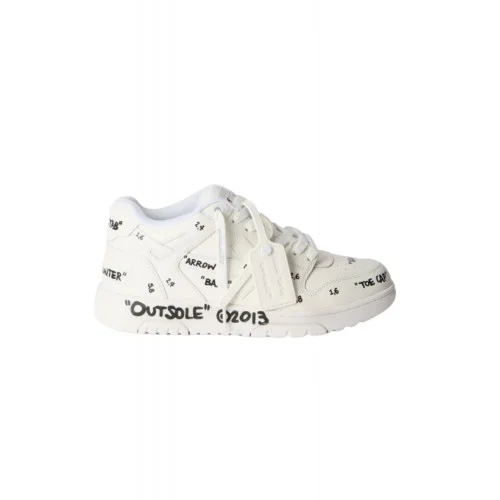 Sneakers OFF WHITE, Out Of Office Leather Sneakers
