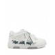 Sneakers OFF WHITE, Out Of Office, Women, Black Touch, White - OWIA259S25LEA005014A