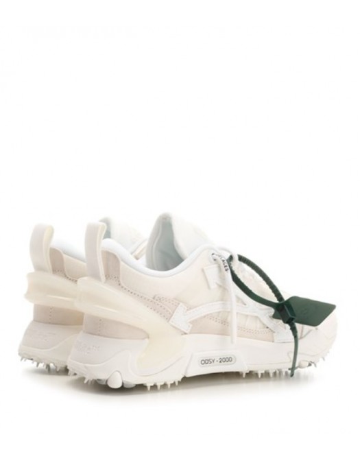 SNEAKERS OFF WHITE, Odsy 2000, Light Leather, Full White - OWIA268C99FAB0010101