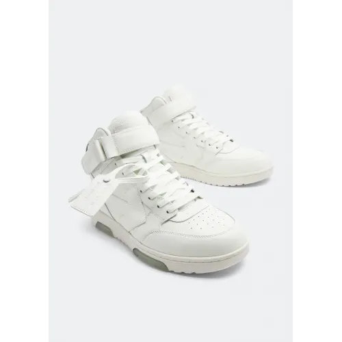 SNEAKERS OFF WHITE,   Mid Out Of Office OWIA275C99LEA0020101