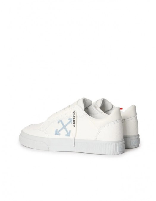 Sneakers OFF WHITE, BLACK Sneakers New Low Vulcanized, Alb - OWIA288S26LEA001014C