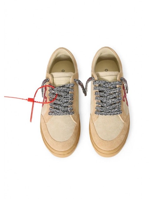 Sneakers Off White Vulcanized Low Suede Sneakers - OWIA288S26LEA0036127
