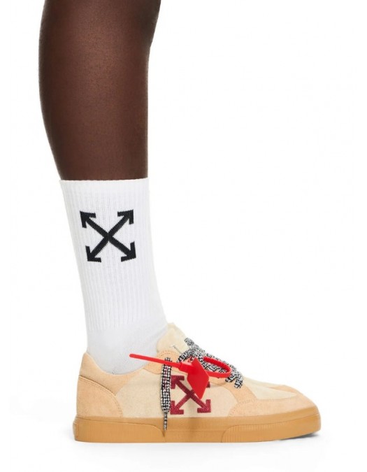 Sneakers Off White Vulcanized Low Suede Sneakers - OWIA288S26LEA0036127