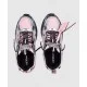Sneakers OFF WHITE, Be Right Back Lace-Up, Women, Pink Details, Grey - OWIA289S25FAB0013C3B