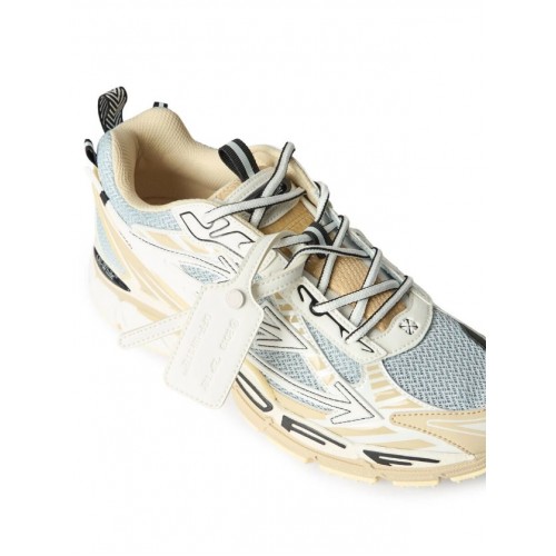 Sneakers OFF WHITE, Be Right Back Sneakers, LIGHT GREY - CARAMEL