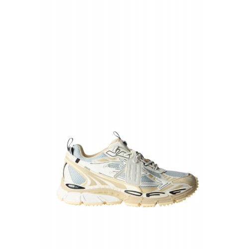 Sneakers OFF WHITE, Be Right Back Sneakers, LIGHT GREY - CARAMEL