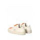 Sneakers OFF WHITE, 3.0 Off Court, Low Top, Orange Details, Arctic White - OWIA28EC99LEA0010120