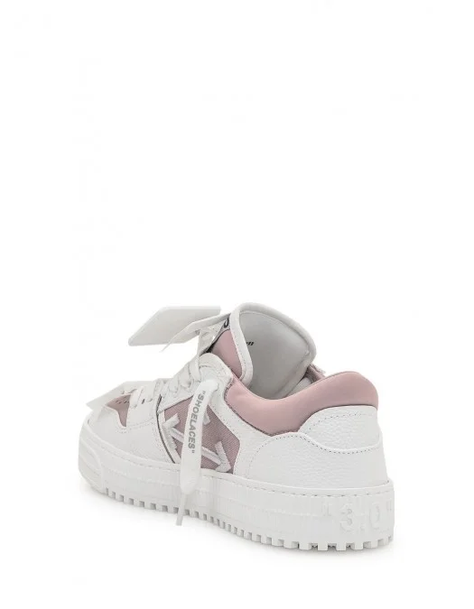 Sneakers OFF WHITE, 3.0 Off Court, Low Top, Pink Details, Arctic White - OWIA28ES25LEA003013C Sneakers OFF WHITE, 3.0 Off Court, Low Top, Pink Details, Arctic White - OWIA28ES25LEA003013C