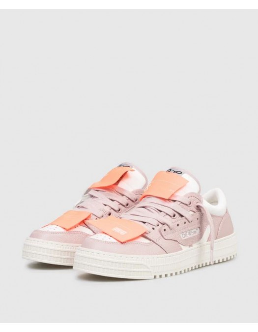 Sneakers OFF WHITE, leather sneakers 3.0 Floating Arrow, Pink - OWIA28ES26LEA001013B