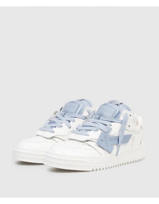 Sneakers OFF WHITE, leather sneakers 3.0 Floating Arrow, Alb - OWIA28MS26LEA001044A