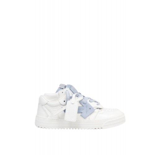 Sneakers OFF WHITE, leather sneakers 3.0 Floating Arrow, Alb