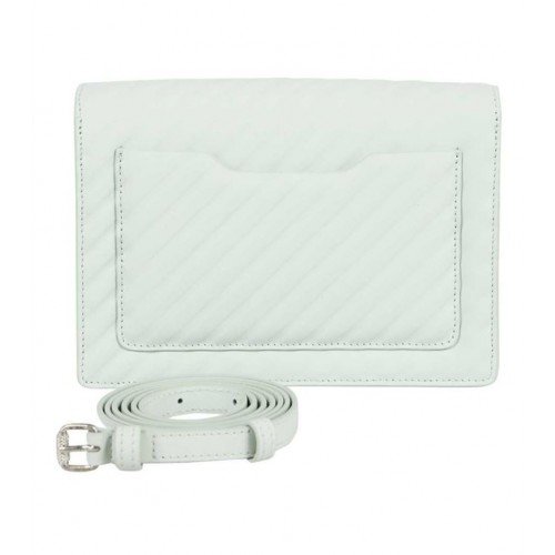 GEANTA OFF WHITE, Logo Portocaliu