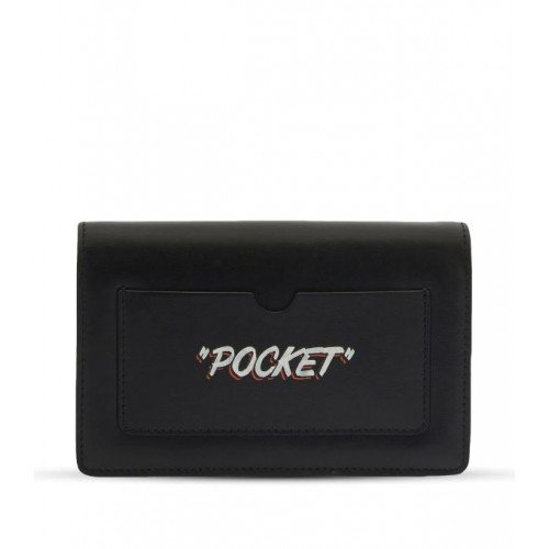 Geanta OFF WHITE, Jitney, Virgil Was Here, Black