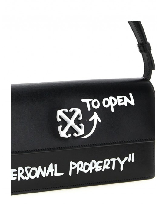 Geanta OFF WHITE, Jitney 1.0 shoulder bag - OWNN172C99LEA0021001