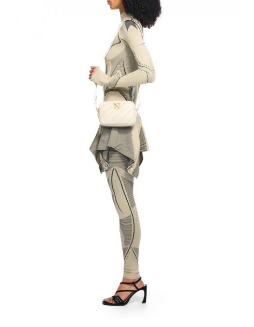 Geanta OFF WHITE, Quilting Camera Bag - OWNN18EC99LEA0010400