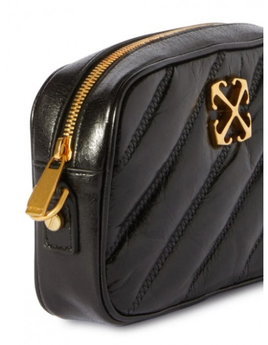 Geanta OFF WHITE, quilted camera bag - OWNN18EC99LEA0011000