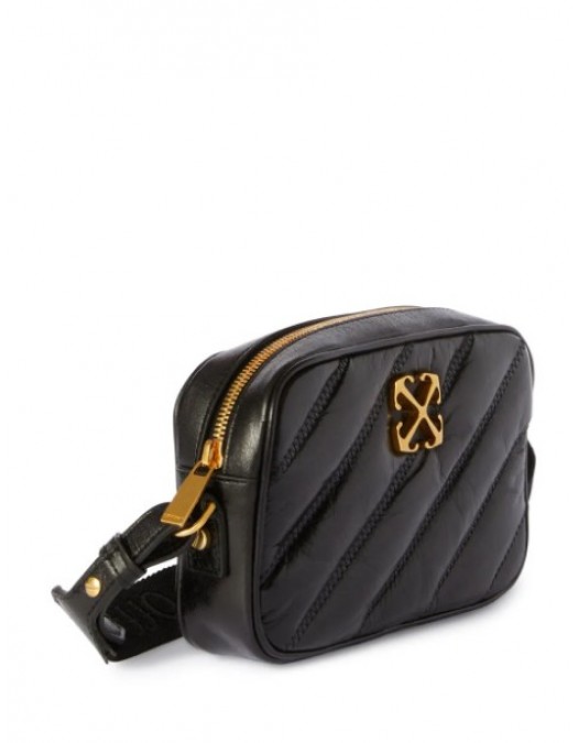 Geanta OFF WHITE, quilted camera bag - OWNN18EC99LEA0011000