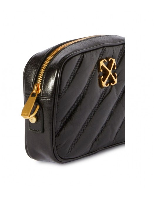 Geanta OFF WHITE, Quilting Camera Bag Small - OWNN18OC99LEA0011000