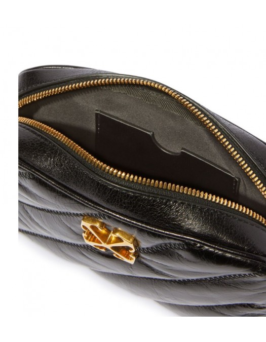 Geanta OFF WHITE, Quilting Camera Bag Small - OWNN18OC99LEA0011000