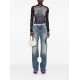 Blugi OFF WHITE, Meteor Design, Light Blue - OWYA06AC99DEN0014500 Blugi OFF WHITE, Meteor Design, Light Blue - OWYA06AC99DEN0014500