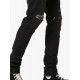 Jeans PURPLE, distressed ripped knee jeans, Black - P001BOS