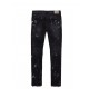 Jeans PURPLE, P001 Black Overspray, Low-rise Skinny Jeans - P001BRKS122