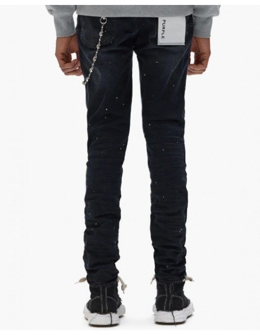 Jeans PURPLE, P001 low-rise, Reflective Paint Repair - P001CRPR524
