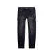 Jeans PURPLE, P001 low-rise, Reflective Paint Repair - P001CRPR524