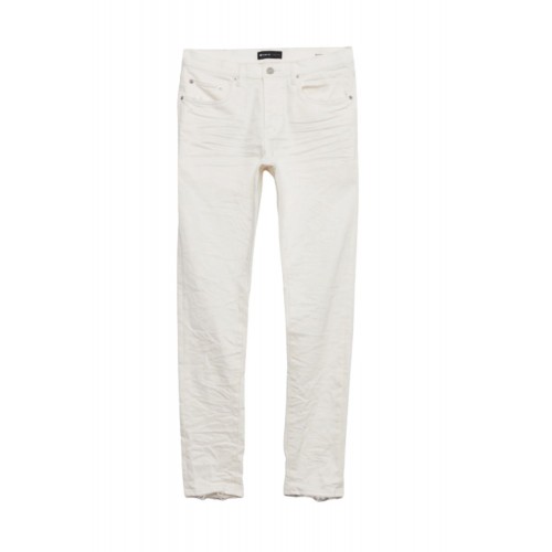Jeans PURPLE, P001 White, Low-rise Skinny Jeans