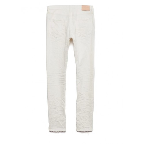 Jeans PURPLE, P001 White, Low-rise Skinny Jeans