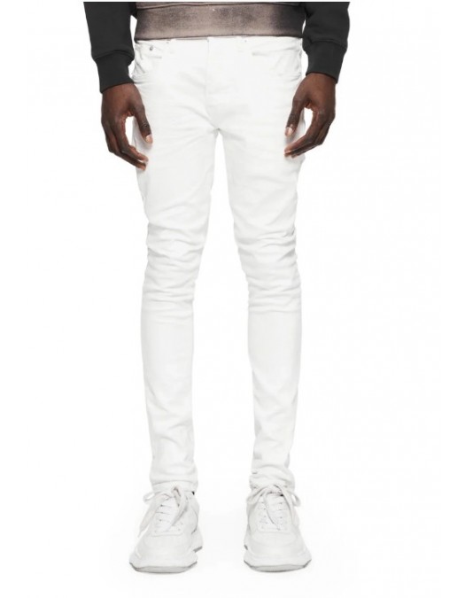 Jeans PURPLE, P001 White, Low-rise Skinny Jeans - P001OPWH122