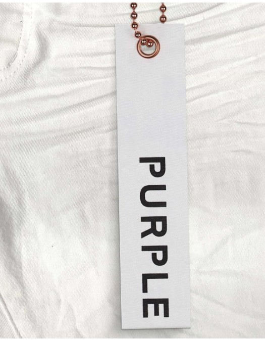 Jeans PURPLE, P001 White, Low-rise Skinny Jeans - P001OPWH122