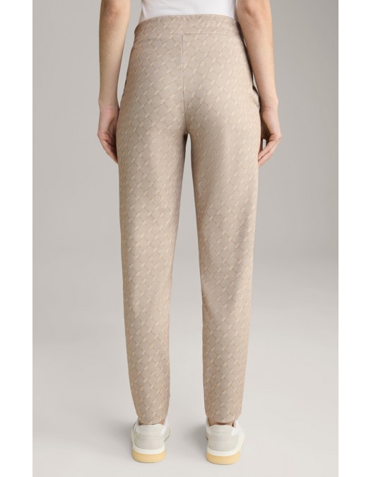 Pantaloni JOOP, Signature Pattern, Beige - P10014874926