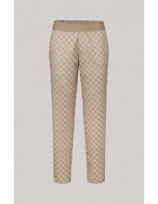 Pantaloni JOOP, Signature Pattern, Beige - P10014874926