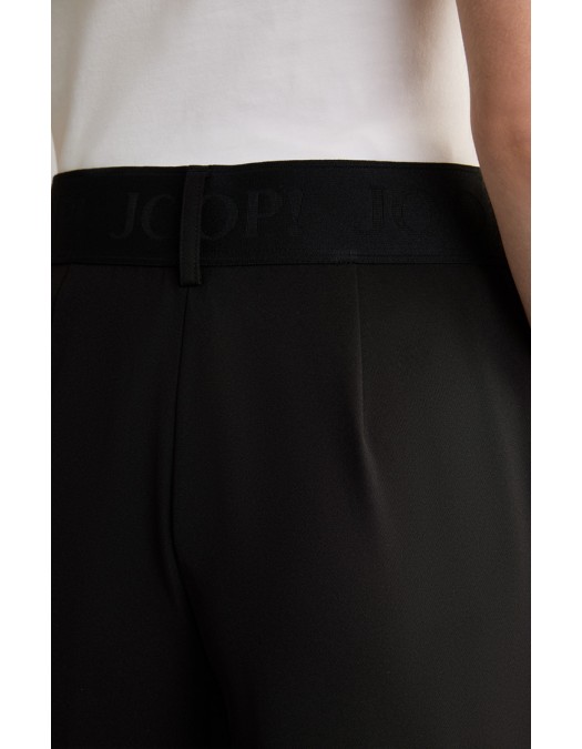 Pantaloni JOOP, Regular Fit, Crêpe-Hose, Black - P10018259001