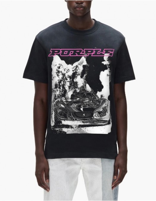 Tricou PURPLE, Joyride Tee, Black - P117HBSP126
