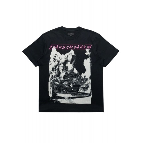 Tricou PURPLE, Joyride Tee, Black