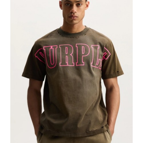 Tricou PURPLE, Slab Outline Tee