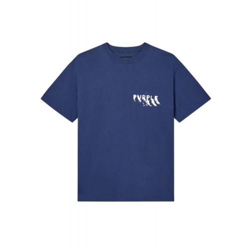 Tricou PURPLE, Purple Brand Painted Wordmark Tee
