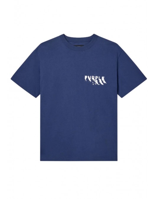 Tricou PURPLE, Purple Brand Painted Wordmark Tee - P117HWSS326