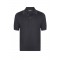 Tricou polo GRAN SASSO, Luxury Silk Cotton Polo, Negru