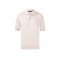 Tricou polo GRAN SASSO, Luxury Silk Cotton Polo, Cream